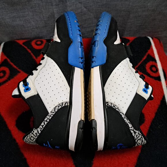 %Size 9.5 Nike Air Trainer 1 Low ST \'Black Light Photo Blue Men / A 24 main image 6